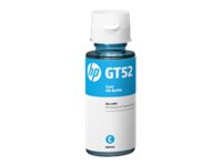 HP GT52 - 70 ml - cián - original - recarga de tinta - para HP 11X, 31X; Deskjet GT 58XX; Smart Tank 500, 51X, 530, 6001, 615, 70XX, 73XX, 76XX-7