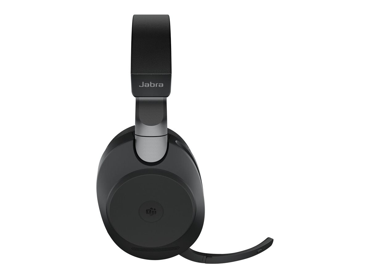 Jabra Evolve2 85 MS Stereo - Auricular - tamaño completo - Bluetooth - inalámbrico, cableado - cancelación de sonido activo - conector de 3,5 mm - aislamiento de ruido - negro - Certificado para Equipos de Microsoft-12