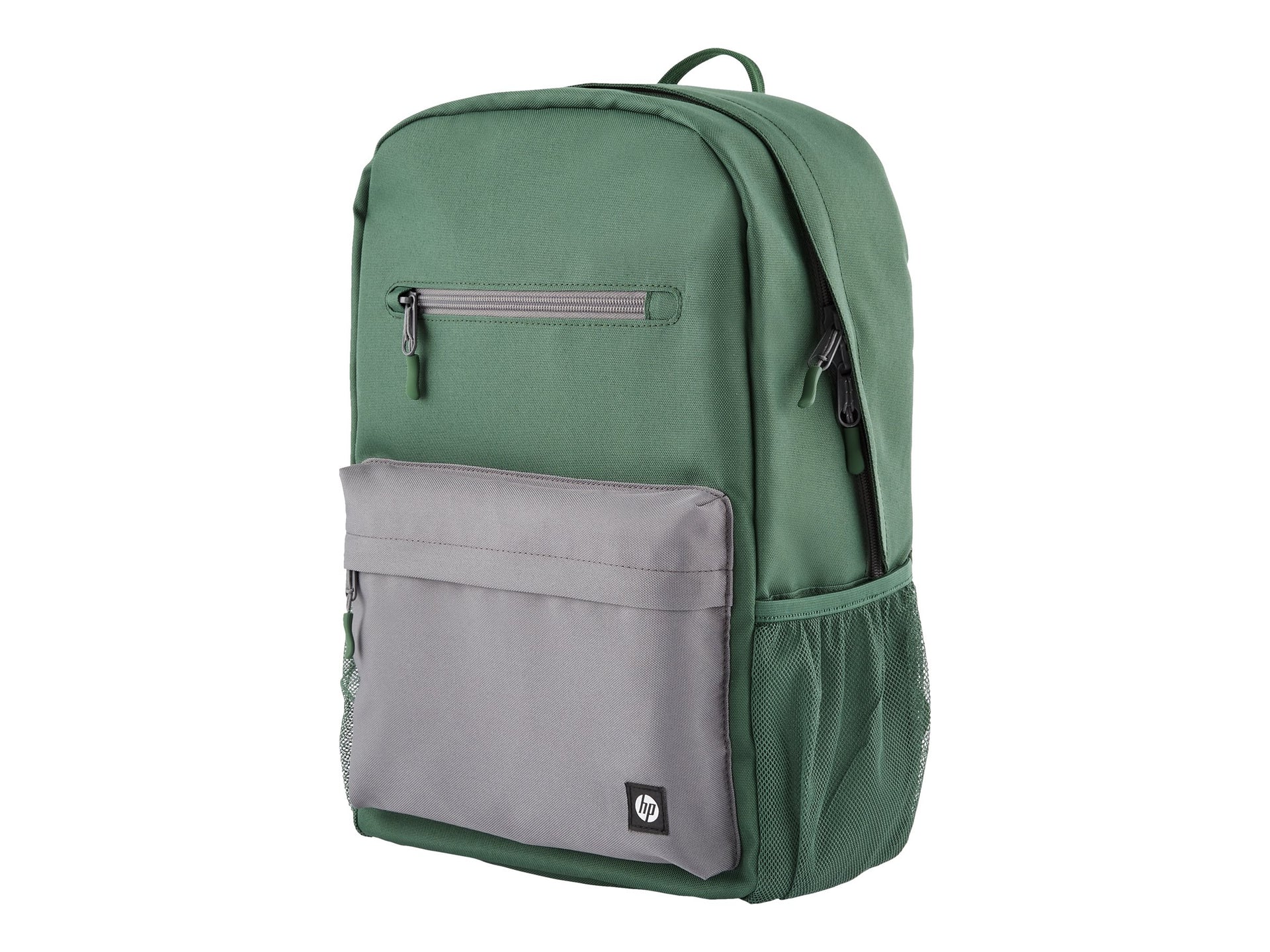 HP - Campus - mochila para transporte de portátil - 15.6" - gris, verde