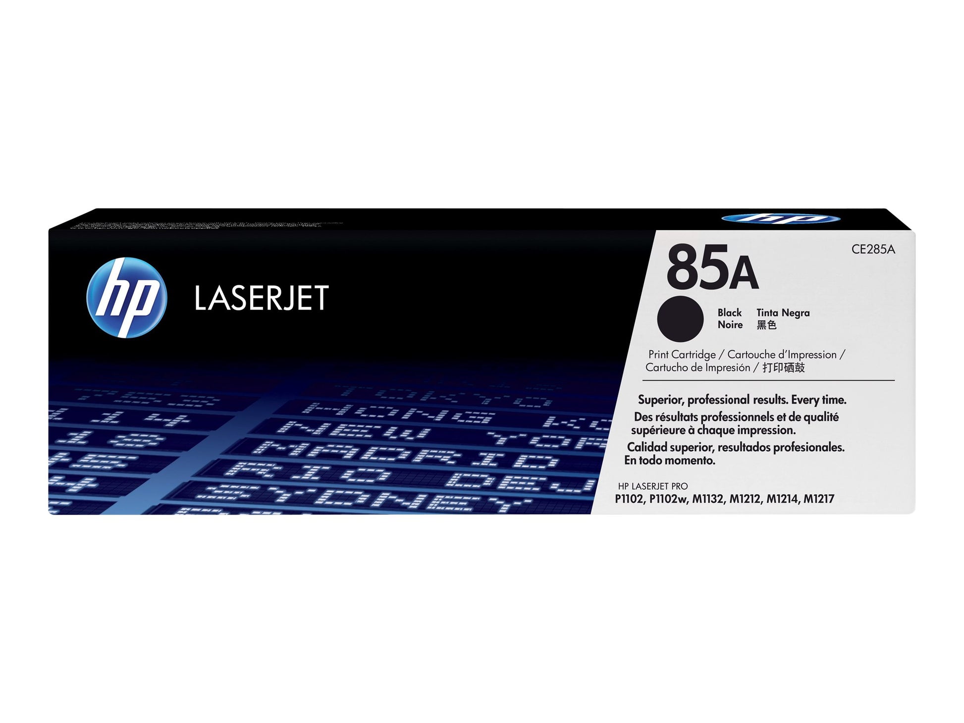 HP 85A - Negro - original - LaserJet - cartucho de tóner (CE285A) - para LaserJet Pro M1132 MFP, M1212nf MFP, M1217nfw MFP, P1102, P1102s, P1102W, P1109, P1109W-4