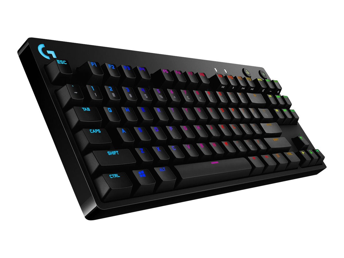 Logitech G Pro Mechanical Gaming Keyboard - Teclado - retroiluminación - USB - interruptor: GX Blue Clicky - negro-6
