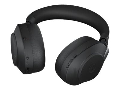 Jabra Evolve2 85 MS Stereo - Auricular - tamaño completo - Bluetooth - inalámbrico, cableado - cancelación de sonido activo - conector de 3,5 mm - aislamiento de ruido - negro - Certificado para Equipos de Microsoft-11