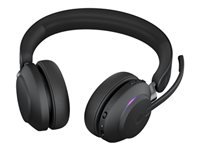 Jabra Evolve2 65 MS Stereo - Auricular - en oreja - Bluetooth - inalámbrico - USB-A - aislamiento de ruido - negro - Certificado para Equipos de Microsoft-9
