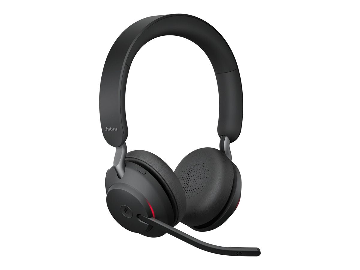 Jabra Evolve2 65 MS Stereo - Auricular - en oreja - Bluetooth - inalámbrico - USB-A - aislamiento de ruido - negro - Certificado para Equipos de Microsoft-10