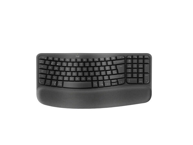 Logitech - Keyboard - Wave keys - Spanish - Graphite-3
