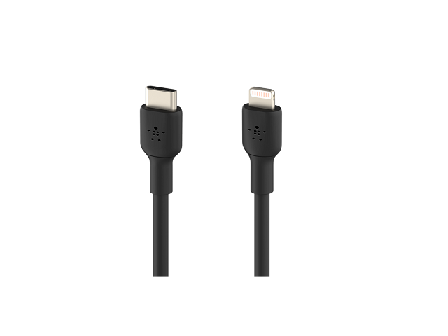 Belkin BoostCharge - Cable Lightning - 24 pin USB-C macho a Lightning macho - 1 m - blanco - suministro de potencia USB (18W)-3