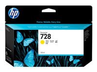 HP 728 - 130 ml - amarillo - original - DesignJet - cartucho de tinta - para DesignJet T730, T830-2