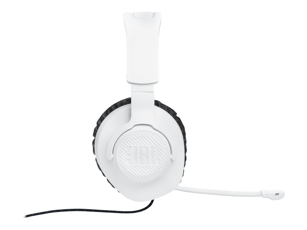 JBL Quantum 100P Console - Auricular - tamaño completo - cableado - conector de 3,5 mm - negro - certificado Discord-19