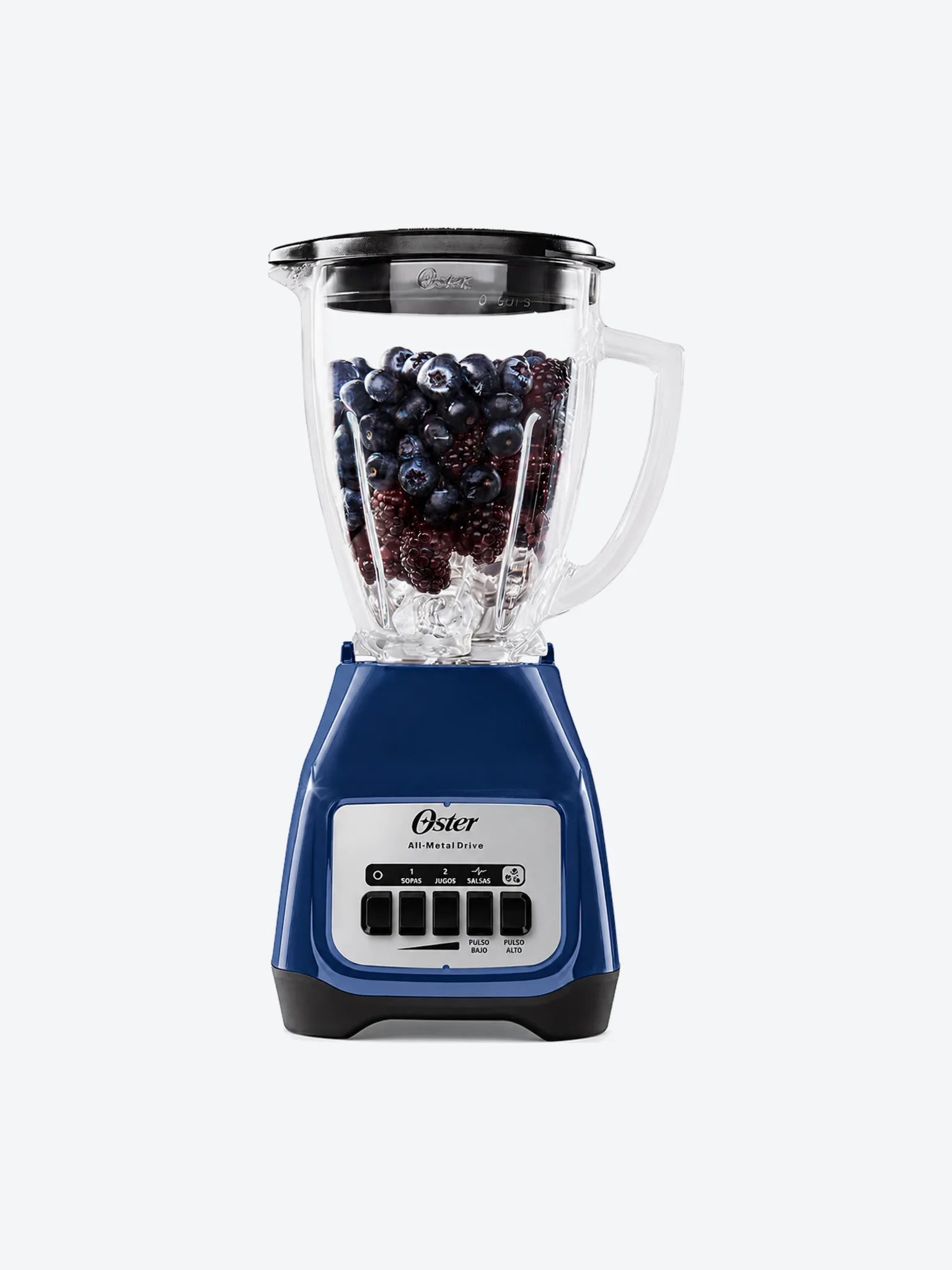 Oster Licuadora Soho de 2 Velocidades - Azul, 1.5lts-1