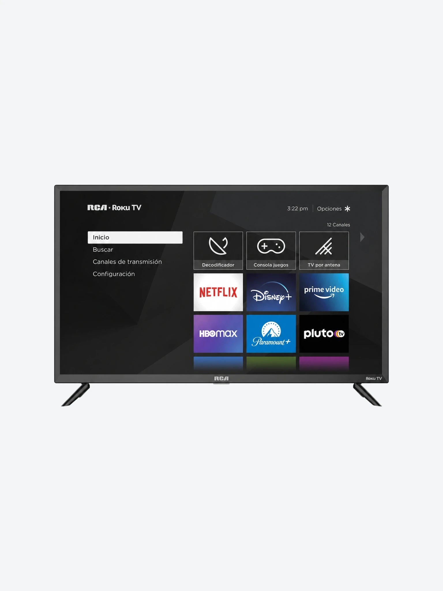 Televisor RCA 32″ Smart Tv Roku - RC32RK + Bracket (Base) Para TV