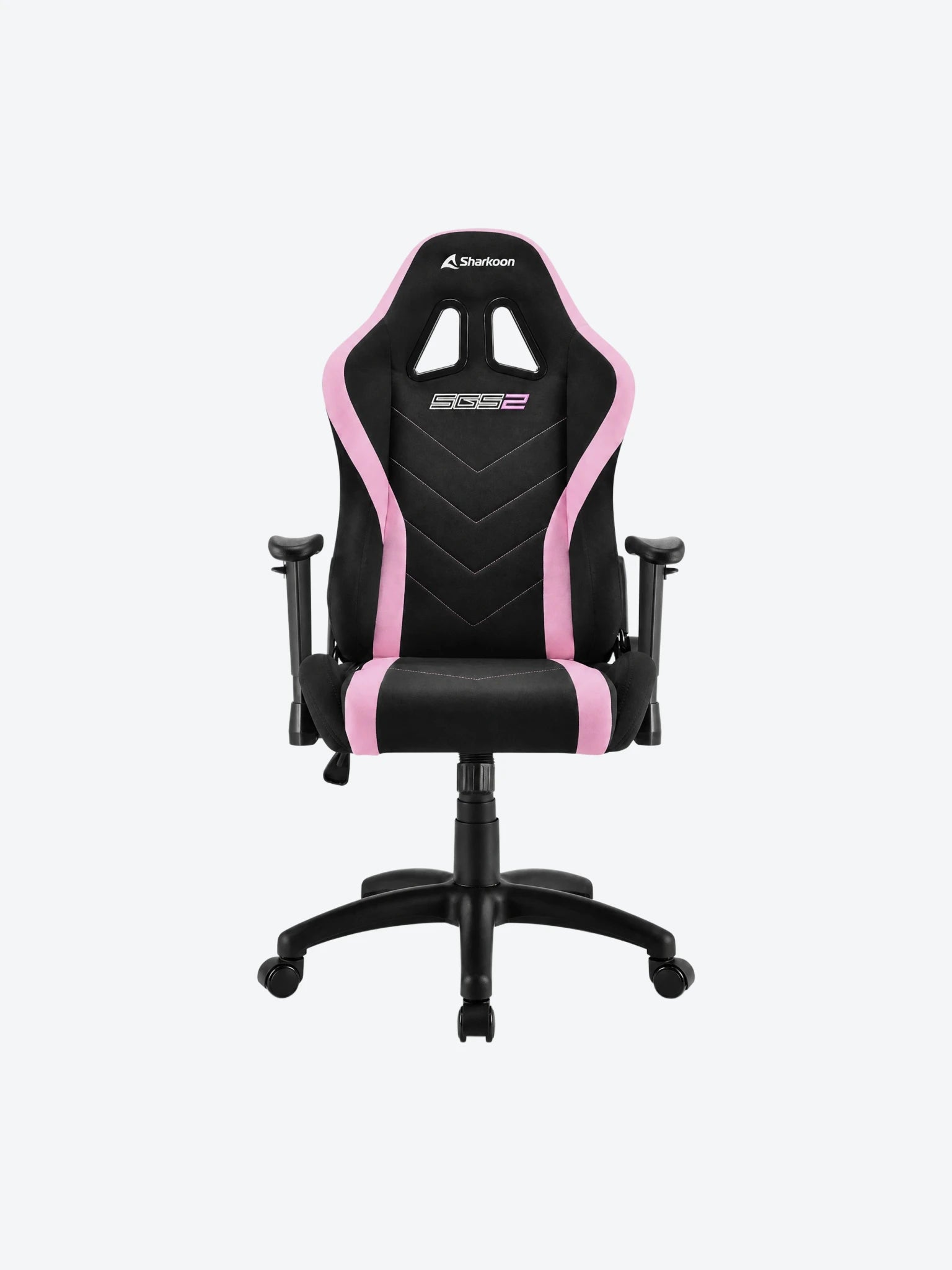 Silla Gamer Sharkoon Skiller SGS2 Junior Color Negro con Rosado 4044951032334