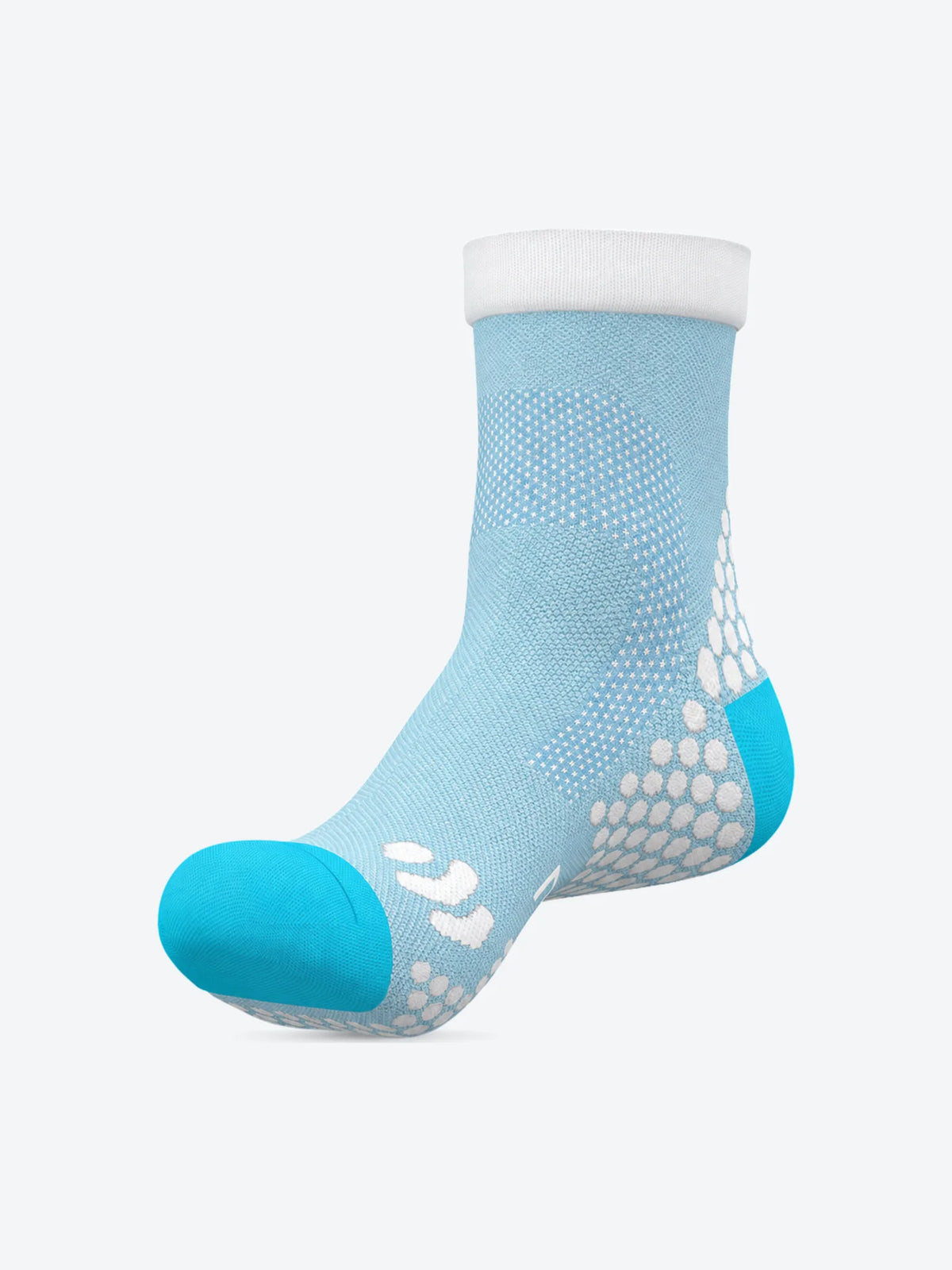 CALCETINES PATA DE CHUCHO CARRERA - TALLA M (CELESTE)-1
