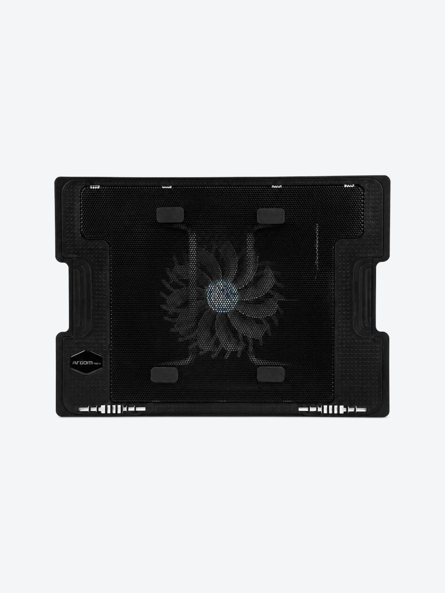 Base Ajustable para Portátil con 1 Ventilador LED