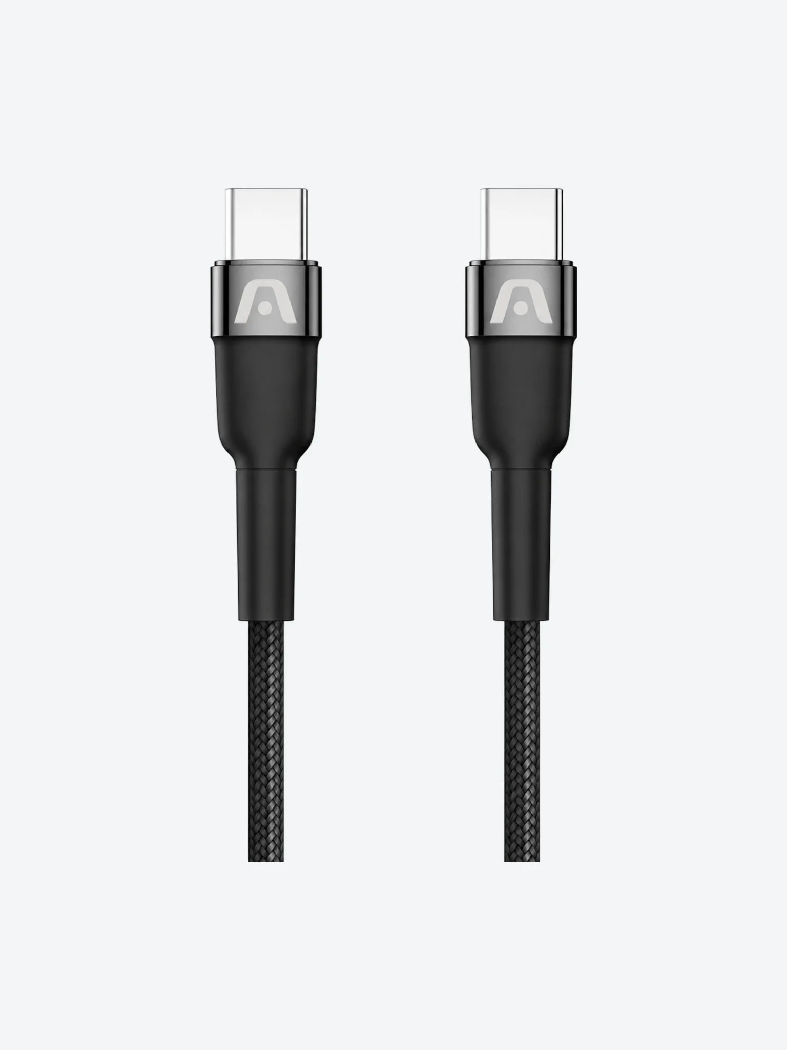 CABLE ARGOM DE CARGA RAPIDA TIPO C A C DE 65W DURASPEED  6FT/1.8M BLANCO-1