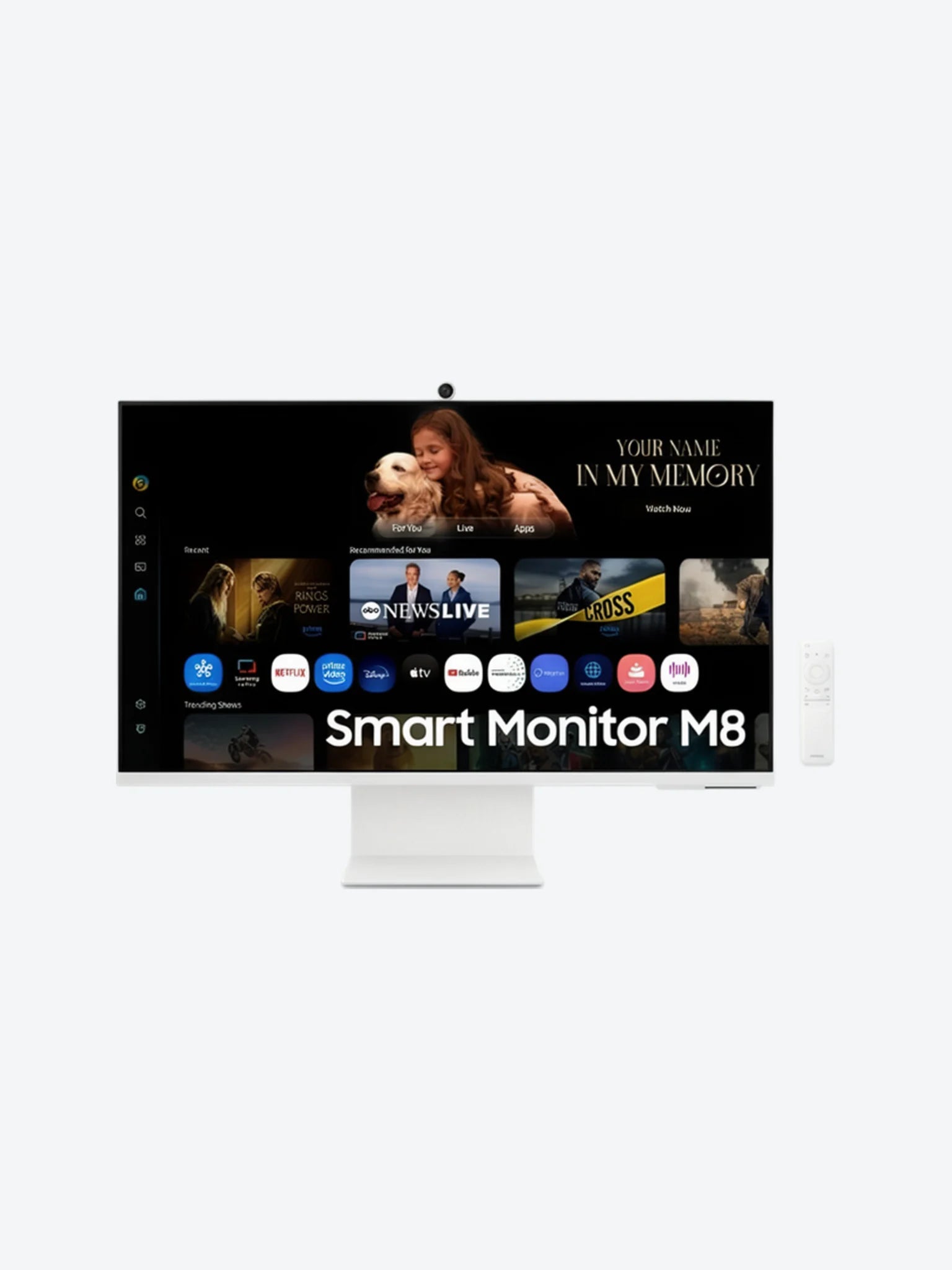 MONITOR SAMSUNG M8 M80F DE 32" 4K 60HZ SMART VISION AI