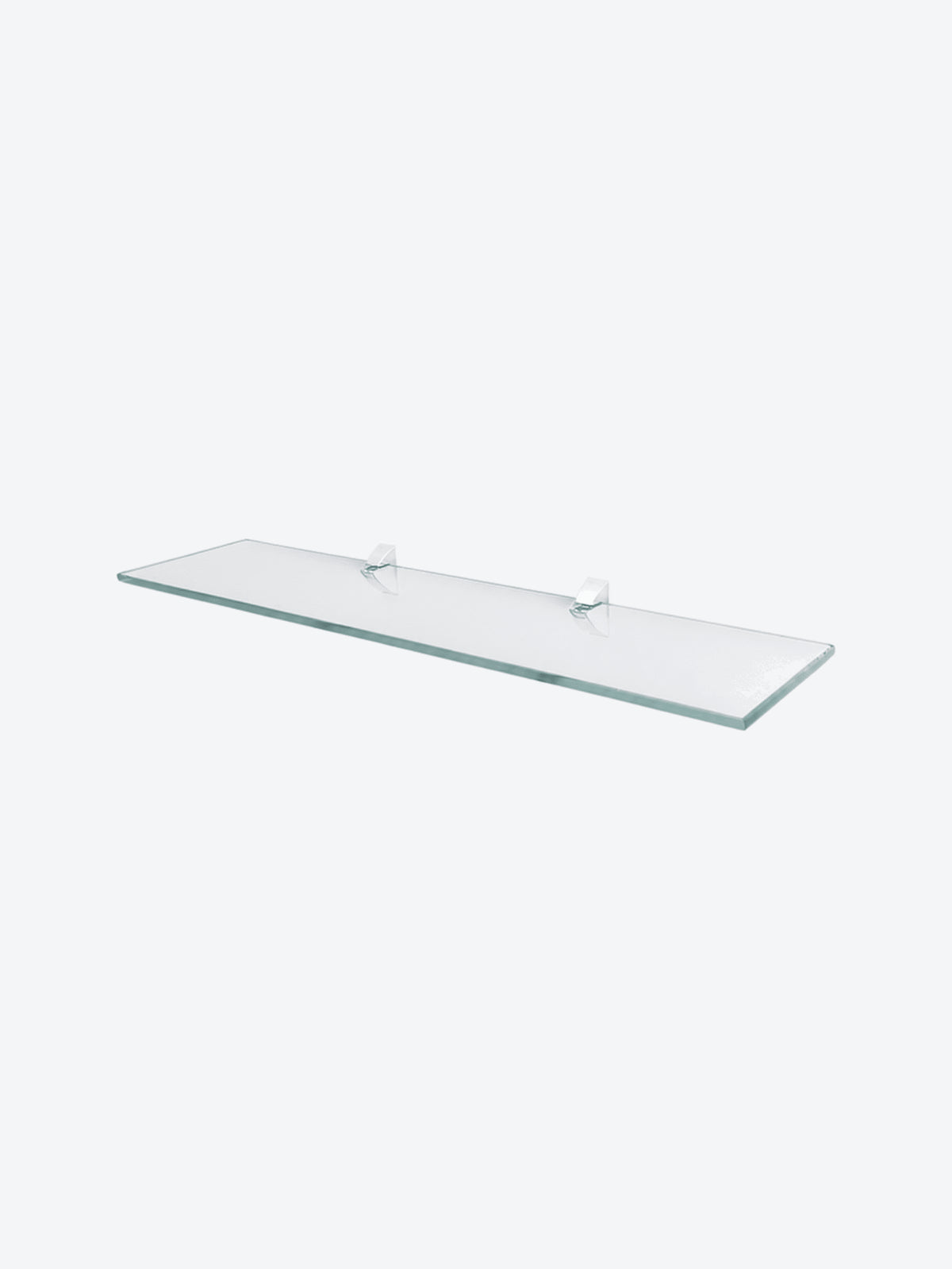 REPISA RECTA, VIDRIO,0.8X15X60CM, SOP/VIS/METAL,CAP15LB