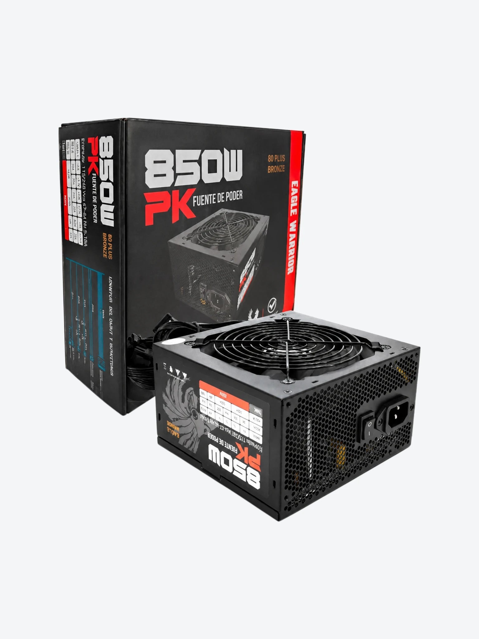 Fuente de Poder Eagle Warrior 850W PK850E5B001C 80Plus Bronze-1