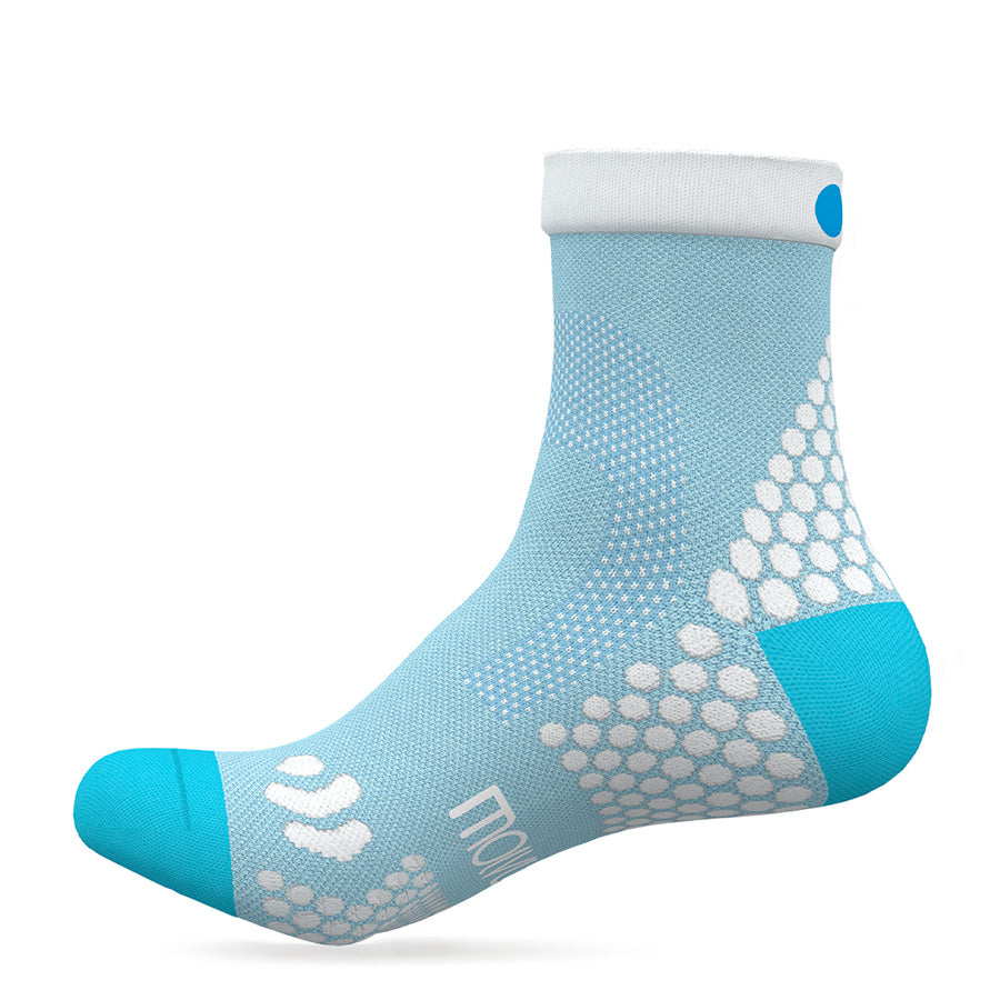 CALCETINES PATA DE CHUCHO CARRERA - TALLA M (CELESTE)-3