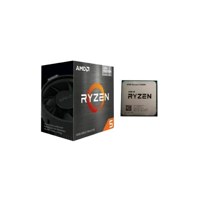 Procesador AMD Ryzen 5 5600G 100-100000252BOX AM4 19MB Cache 3.9 GHZ 6N con Disipador