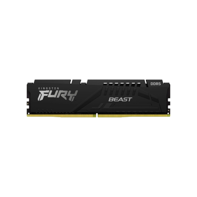 Kingston FURY Beast RGB - DDR5 - módulo - 16 GB - DIMM de 288 contactos - 5600 MT/s / PC5-44800 - CL40 - 1.25 V - sin búfer - on-die ECC