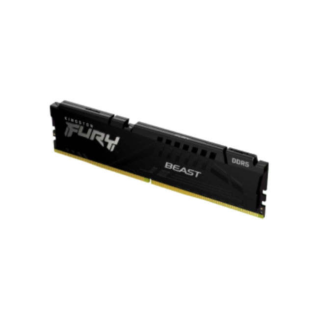 Kingston FURY Beast RGB - DDR5 - módulo - 16 GB - DIMM de 288 contactos - 5600 MT/s / PC5-44800 - CL40 - 1.25 V - sin búfer - on-die ECC-2