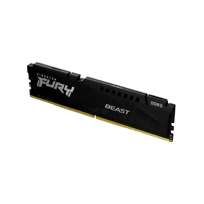 Kingston FURY Beast RGB - DDR5 - módulo - 32 GB - DIMM de 288 contactos - 5600 MT/s / PC5-44800 - CL40 - 1.25 V - sin búfer - on-die ECC-4