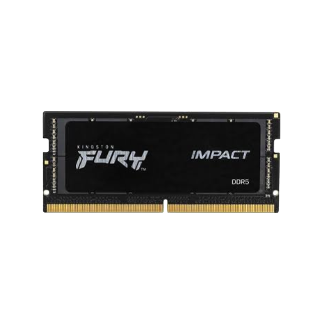 Kingston FURY Impact - DDR5 - módulo - 32 GB - SO DIMM de 262 contactos - 4800 MHz / PC5-38400 - CL38 - 1.1 V - sin búfer - on-die ECC - para Intel Next Unit of Computing 13 Extreme Kit - NUC13RNGi9-2