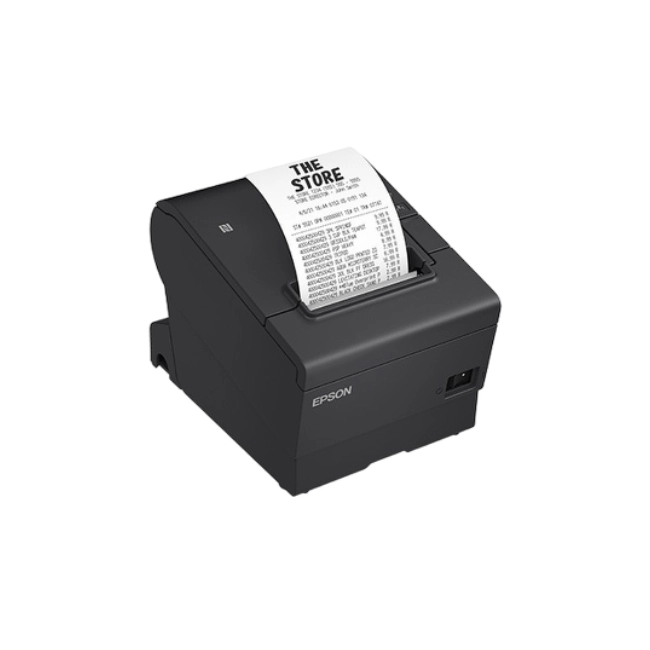 Epson - TM-T88VII - Impresora de recibos - Monocromo - Línea térmica - Rollo (7,95 cm) - 180 ppp - 500 mm/segundo - Wi-Fi / USB / LAN / Serial-2
