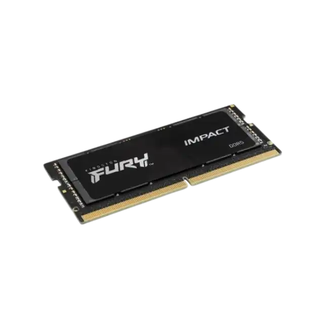 Kingston FURY Impact - DDR5 - módulo - 32 GB - SO DIMM de 262 contactos - 5600 MT/s / PC5-44800 - CL40 - 1.1 V - sin búfer - on-die ECC-4