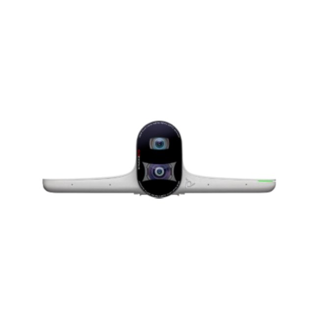 Poly Studio E70 - Cámera de conferencias - color - 2 de 20 MP - 3840 x 2160 - 4K, 2160p - LAN - USB-C - CC 12 V / PoE-4