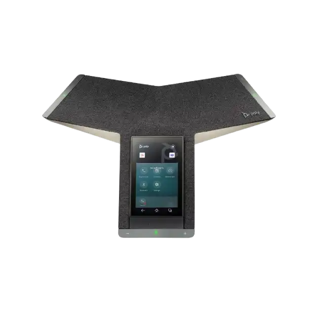 Poly Trio C60 - Para Microsoft Teams - teléfono VoIP para conferencias - con interfaz de Bluetooth con ID de llamadas/llamada en espera - IEEE 802.11a/b/g/n (Wi-Fi) / Bluetooth 4.2 - 5 vías capacidad de llamadas - SIP, SRTP, SDP - negro-3