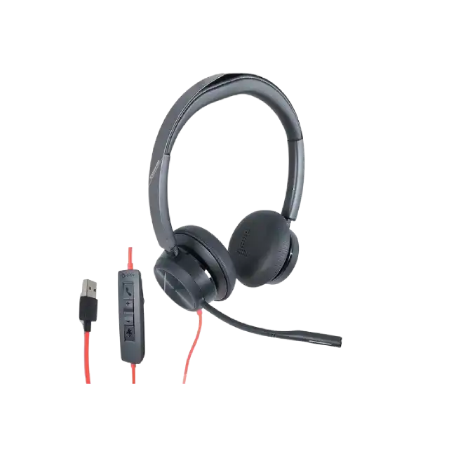 Poly Blackwire - 8225 - Headset - Stereo USB-C Headset +USB-C/A