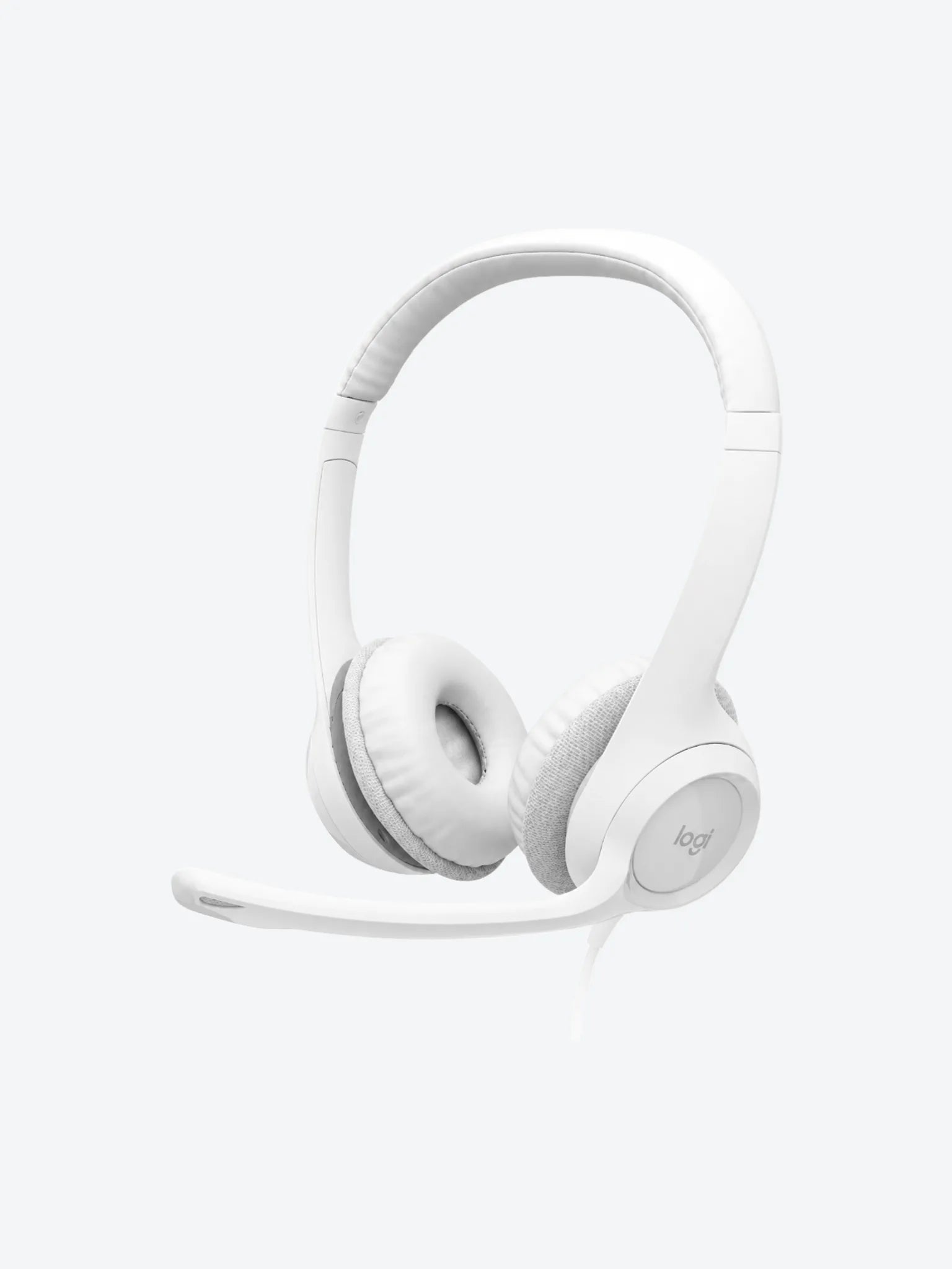 AUDIFONOS CON MICROFONO LOGITECH USB H390 BLANCO-1