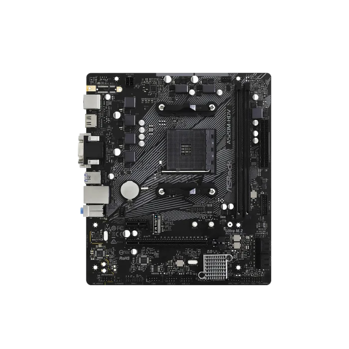 TARJETA MADRE ASROCK A520M-HDV AM4 MICRO ATX DDR4-5