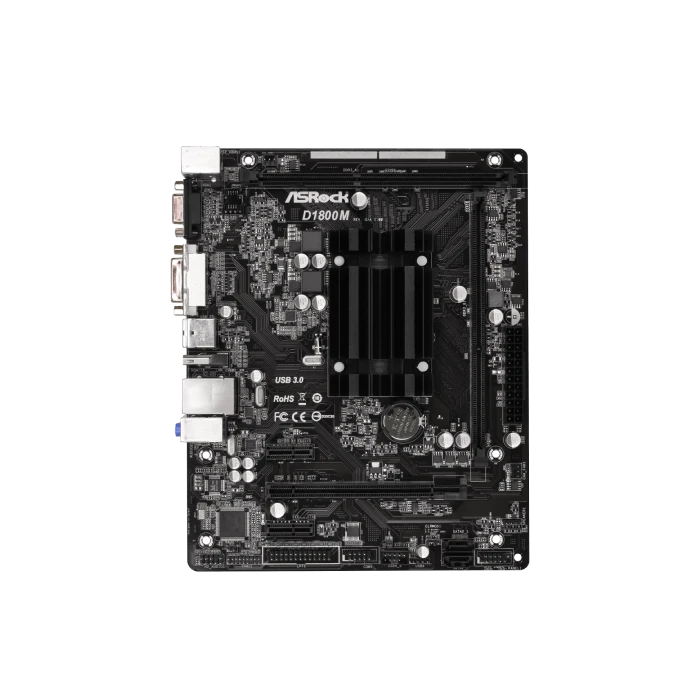 TARJETA MADRE ASROCK  J1800 D1800M MICRO ATX DDR3-1