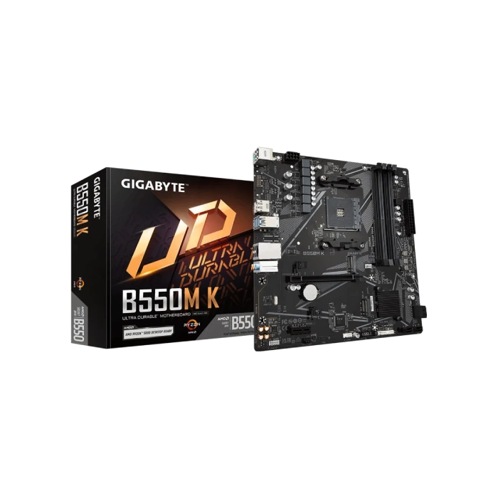 TARJETA MADRE GIGABYTE B550M K AM4 MICRO-ATX DDR4-2