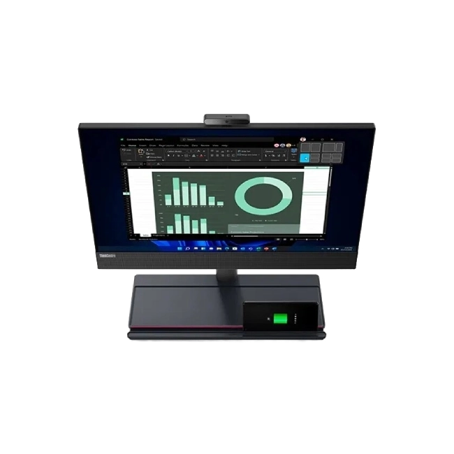 Computadora Todo en Uno Lenovo ThinkCentre M90a Core i5-10500 256GB SSD 8GB RAM 23.8" 1920x1080 DVD-RW Win10 Pro Seminueva-4