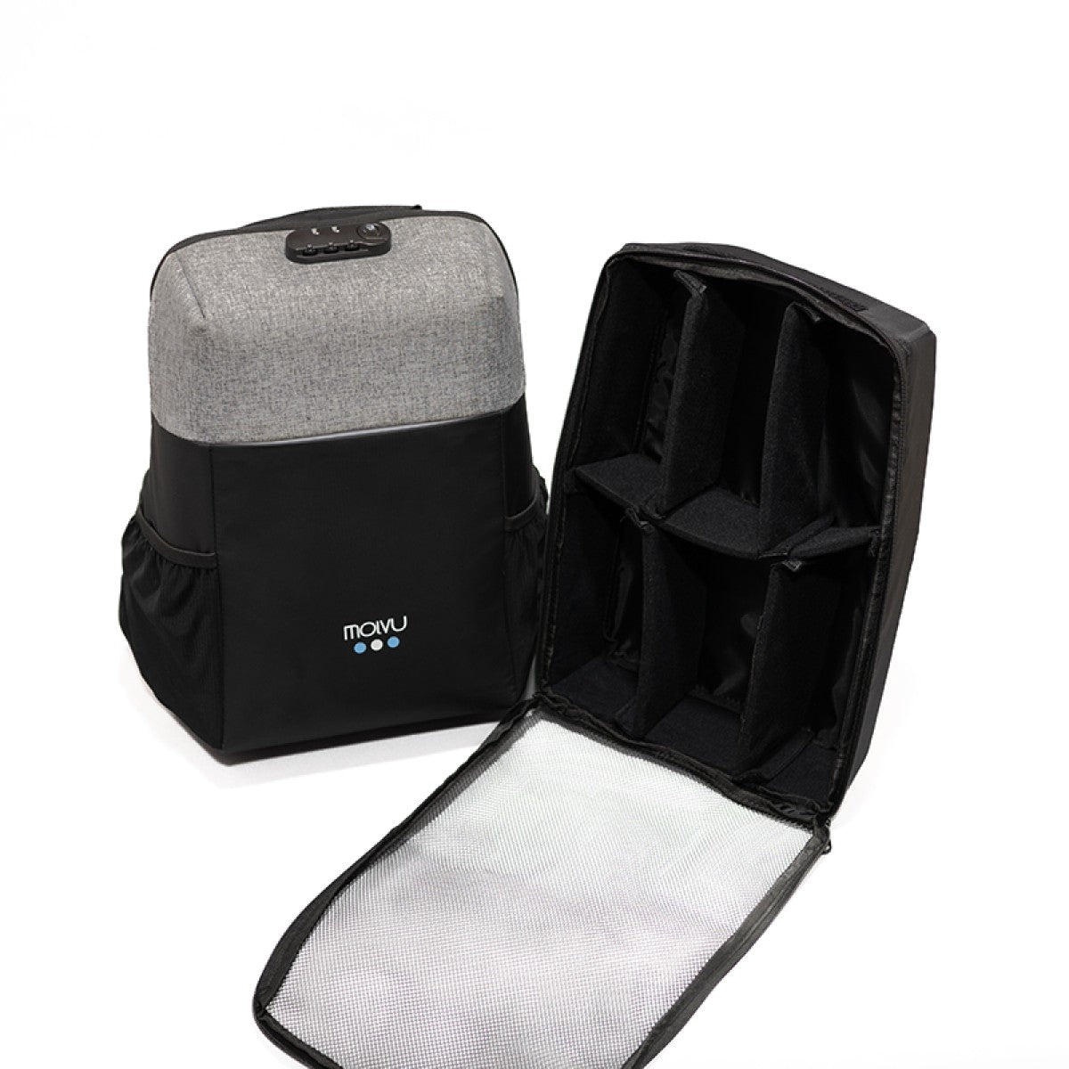 Mochila Go Gris + Organizador-12