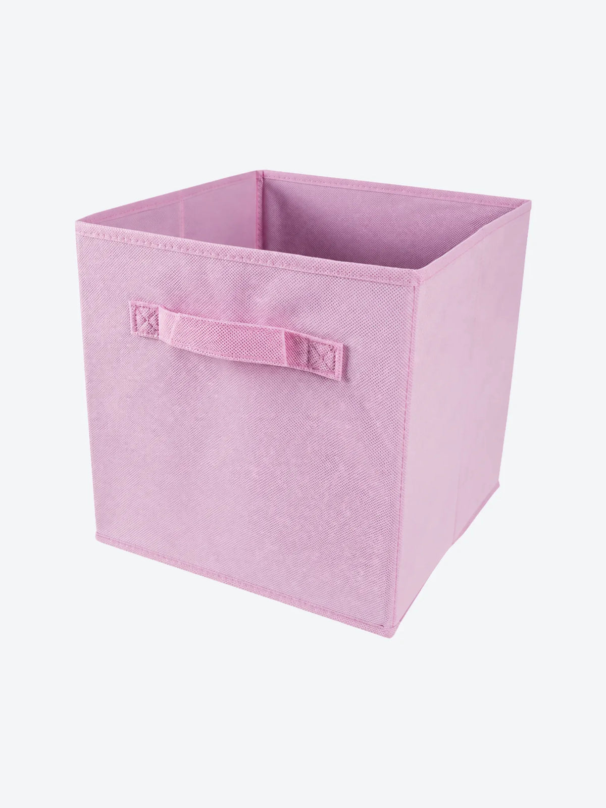 CUBO DE TELA, 28X28X28CM, ROSADO-1