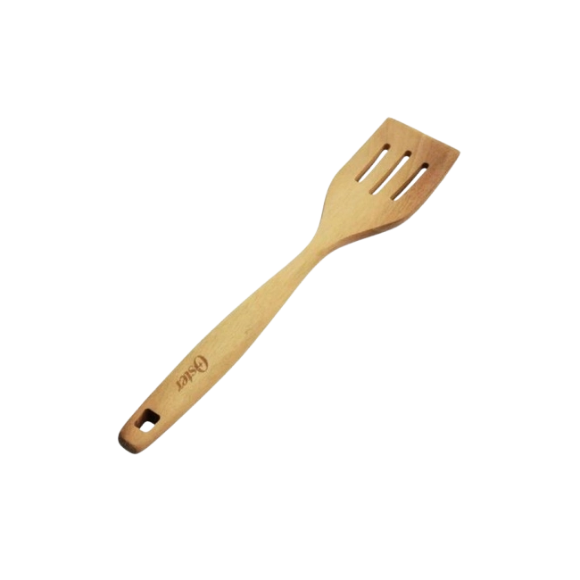 Espatula Oster de Madera 126350.01 Volteador Ranurado-3