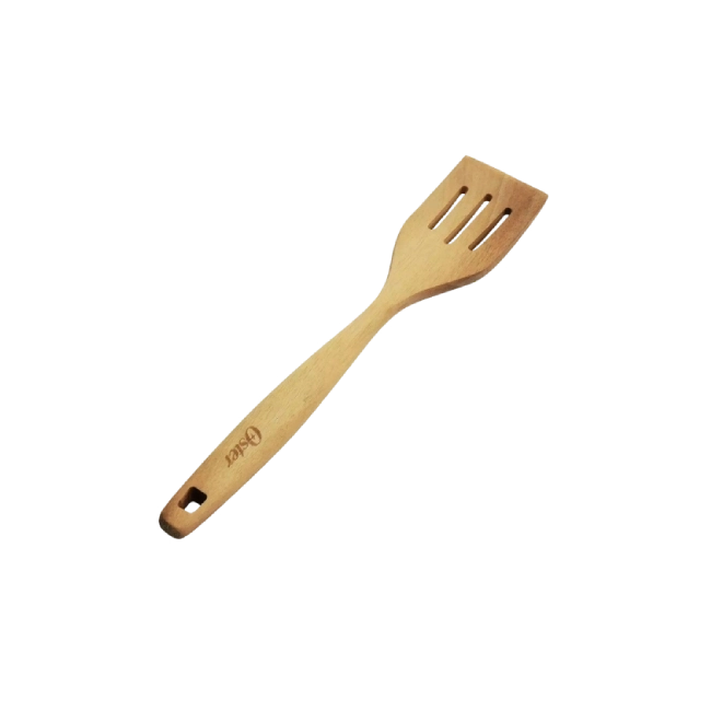 Espatula Oster de Madera 126350.01 Volteador Ranurado-2