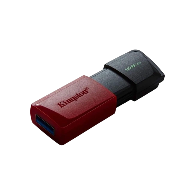 Memoria USB Kingston 128GB USB3.2 Gen1 DataTraveler Exodia M Color Negro con Rojo-4