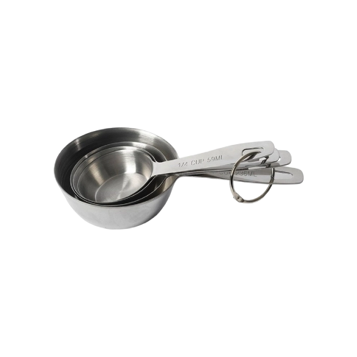 Set de 4 Cucharas Oster 137534.04 Medidoras en Forma de Tazas