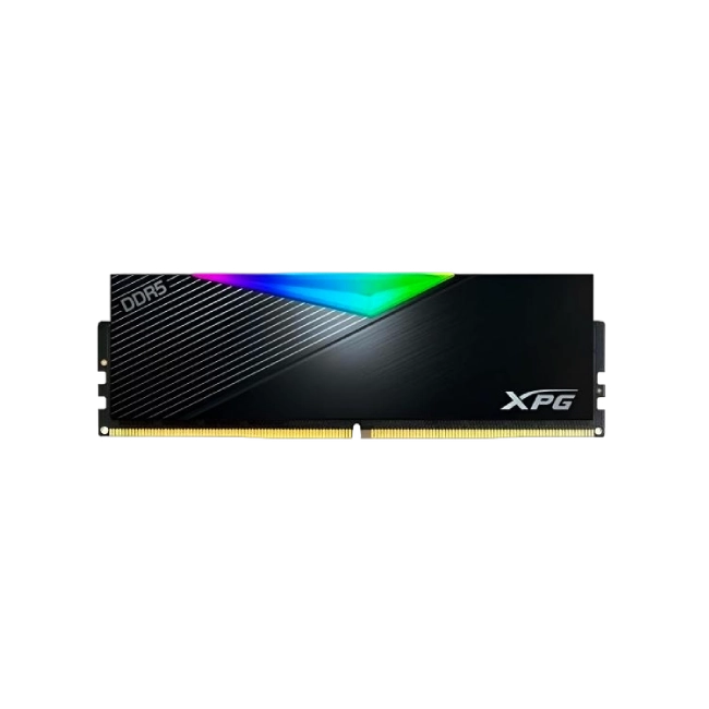 MEMORIA RAM PC 16GB ADATA XPG LANCER RGB AX5U6000C3016G CLARBK DDR5 6000 MHZ CL30 1.35 V DIMM 288 PINES