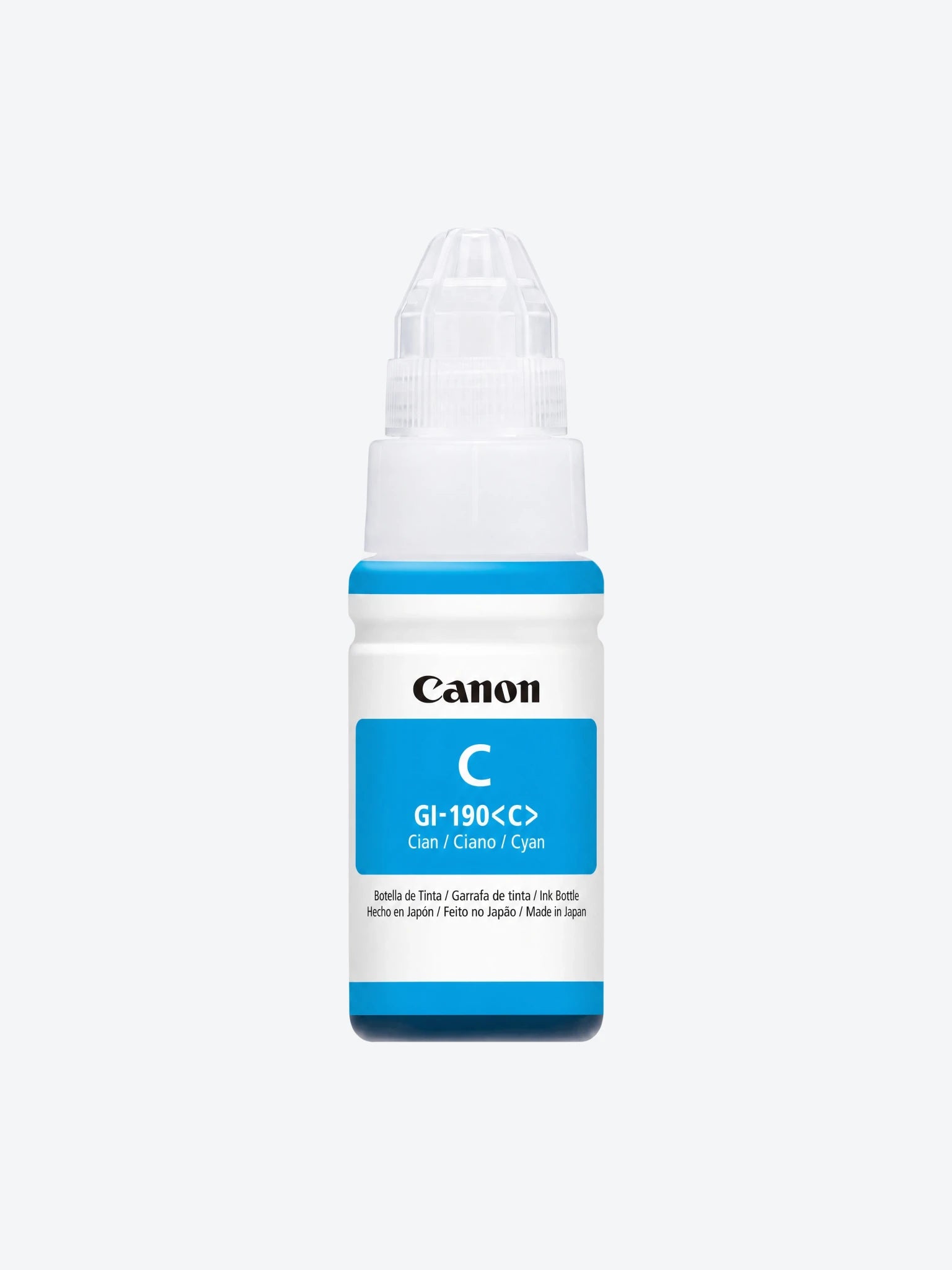 TINTA PARA IMPRESORA GI-190 C 70ML COLOR CIAN CANON-1