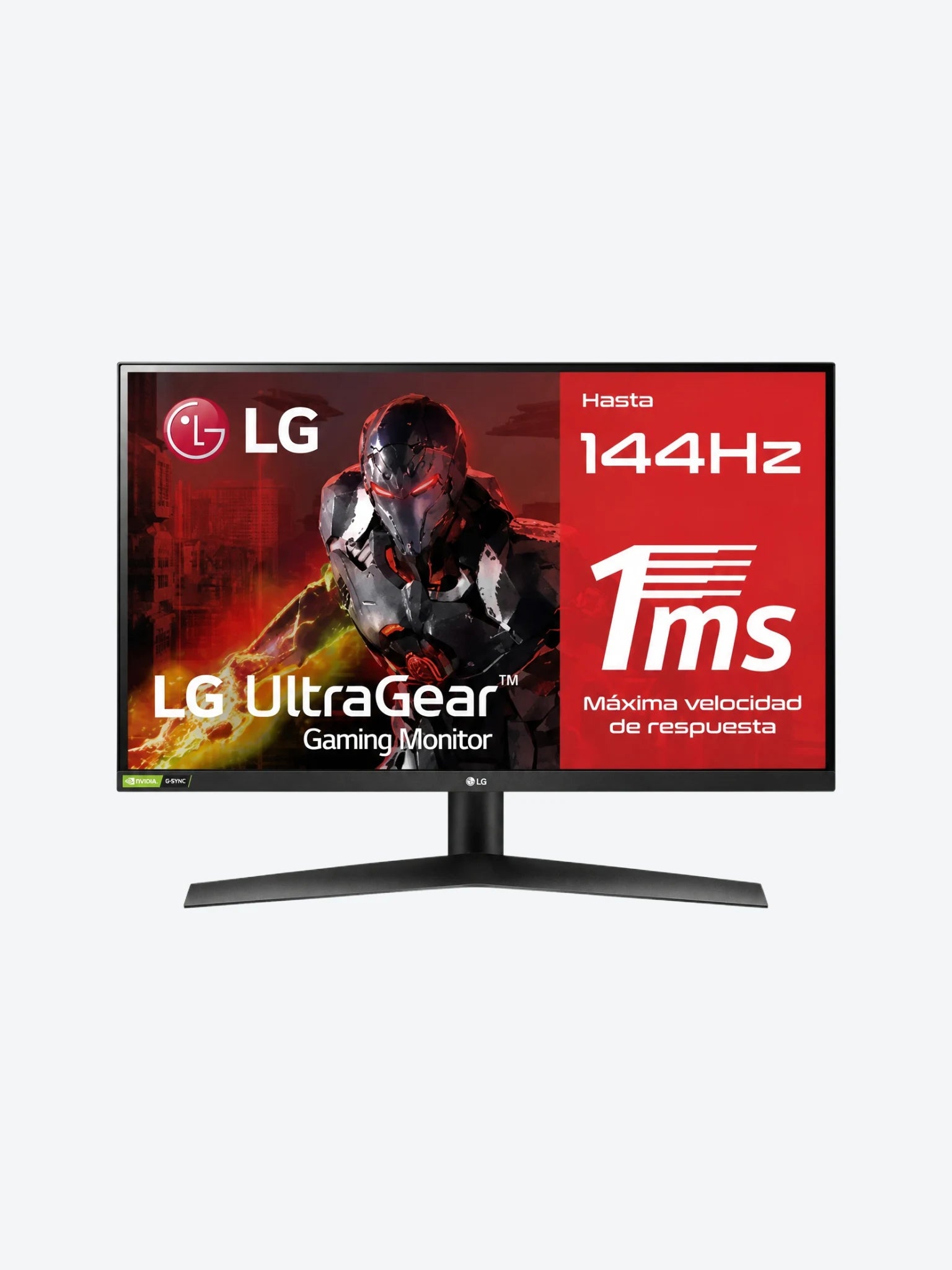 Monitor 27" LG 27GN600-B Ips 1920X1080 144Hz 1Ms Hdmi Dp Wide Negro