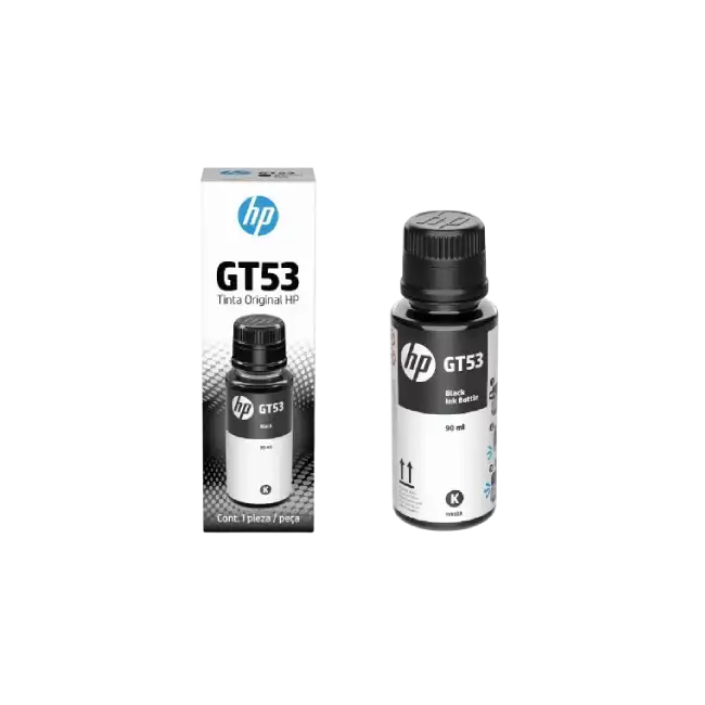 HP GT53 Negro DesignJet Original de 90 ml