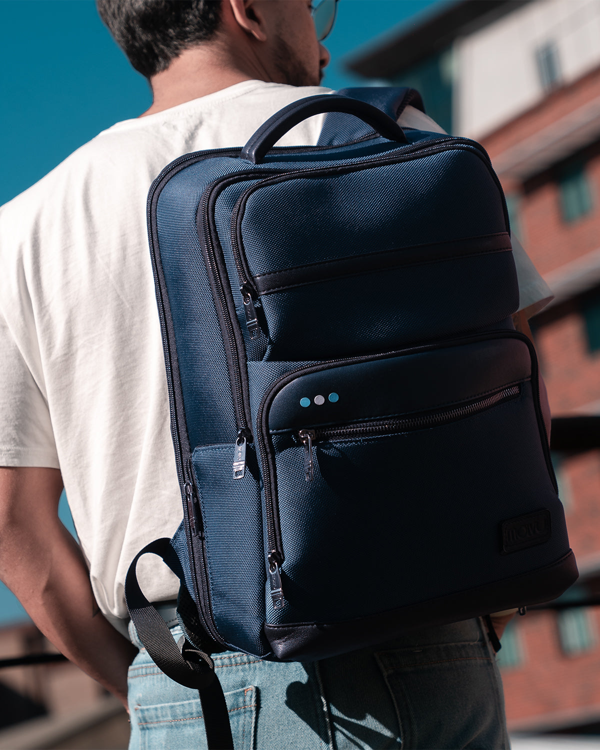 Mochila Business 12 Azul-10