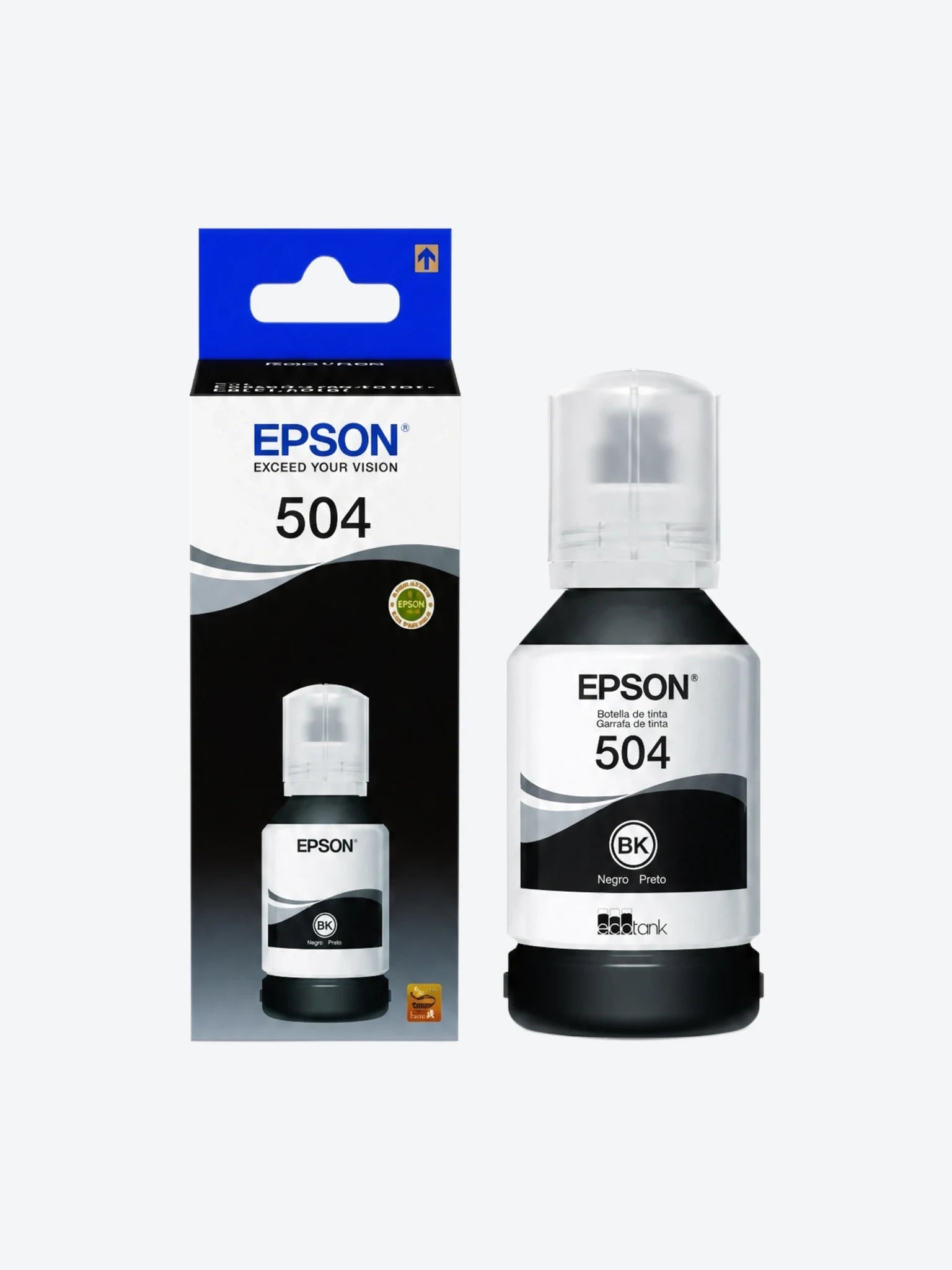 TINTA PARA IMPRESORA EPSON T504120-AL L4150 L4160 COLOR NEGRO