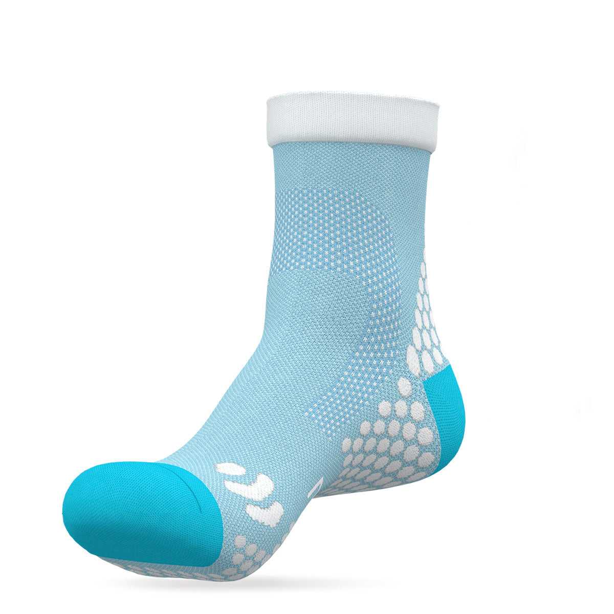 CALCETINES PATA DE CHUCHO CARRERA - TALLA M (CELESTE)-2
